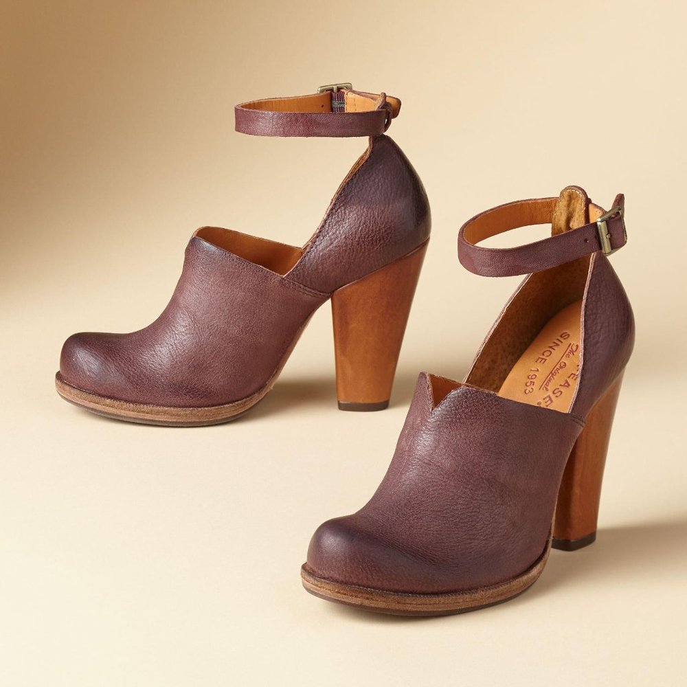 KORK-EASE Paulette Ankle Strap Pump - Size 8 (EU 39)